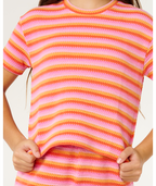 Rip Curl Tropical Dawn Bobbi Tee - Girl in TANGERINE