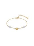 Malakai The Label Paralia Palms Bracelet in 18k Gold in Default Title