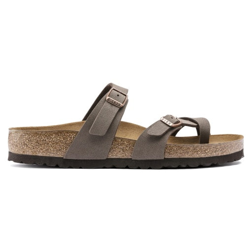 Birkenstock Mayari Mocca Birkibuc Narrow in Mocca