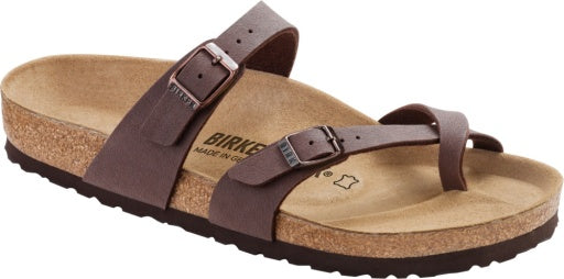 Birkenstock Mayari Mocca Birkibuc Narrow in Mocca