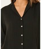 Rip Curl Premium Surf S/S Shirt in BLACK