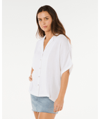 Rip Curl Premium Surf S/S Shirt in WHITE