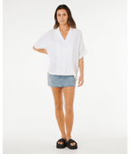 Rip Curl Premium Surf S/S Shirt in WHITE