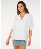 Rip Curl Premium Surf S/S Shirt in WHITE