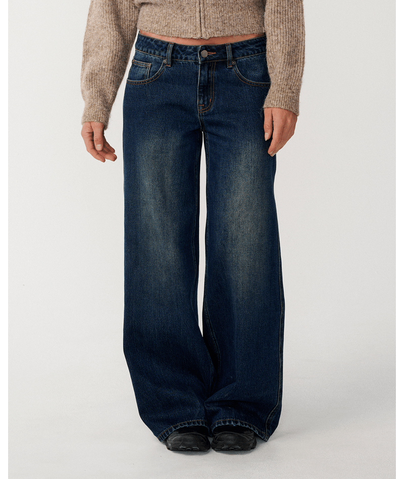 Rip Curl Archive: Baggy Low Rise Jean in DUSTY BLUE