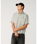 Rip Curl Archive Mix Up S/S Shirt in VINTAGE WHITE
