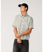 Rip Curl Archive Mix Up S/S Shirt in VINTAGE WHITE