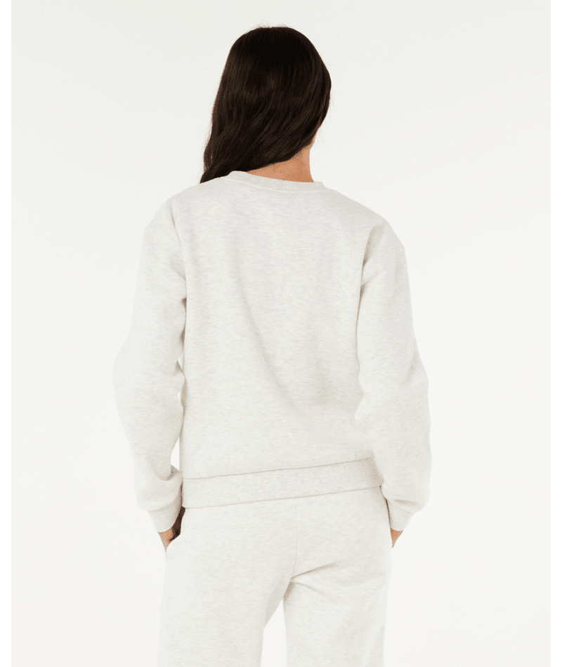 Rip Curl Surf Staple Relaxed Crew in SPORTS MARLE