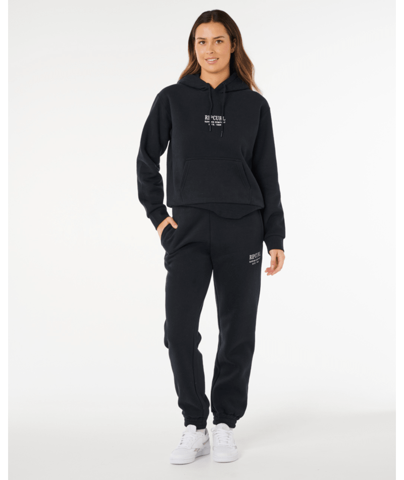 Rip Curl Surf Staple Relaxed Hood in BLACK