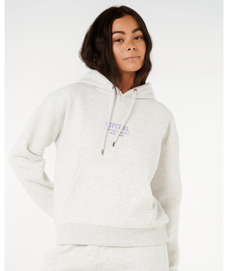Rip Curl Surf Staple Relaxed Hood in SPORTS MARLE