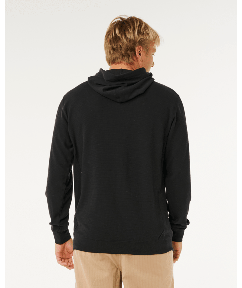 Rip Curl Vaporcool Search Z/T Hood in BLACK
