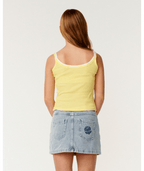 Rip Curl Island Time Tank - Girl in Yellow Sunshine