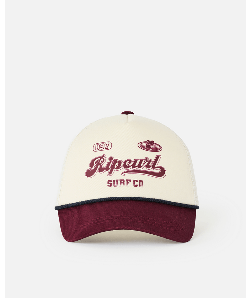 Rip Curl Mixed Revival Trucker in DARK PlUM