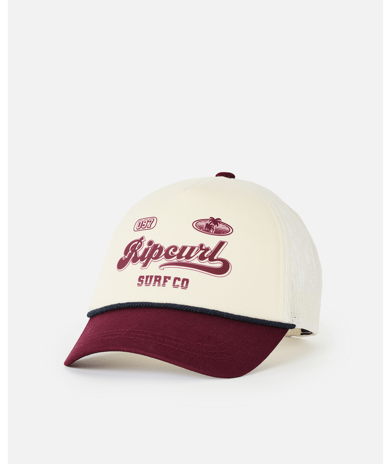 Rip Curl Mixed Revival Trucker in DARK PlUM