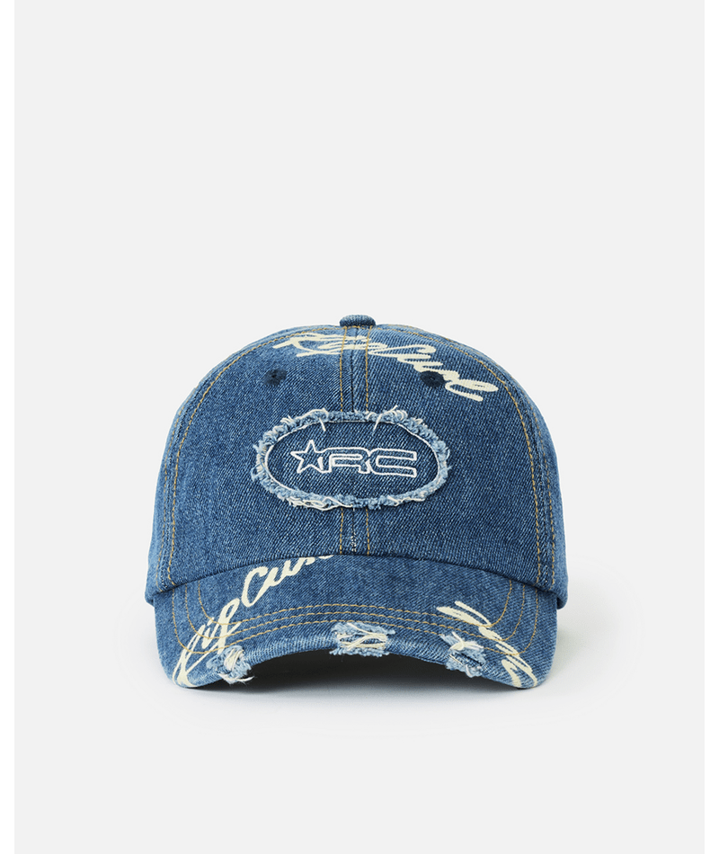 Rip Curl Archive: Script Patch Cap in DENIM BLUE