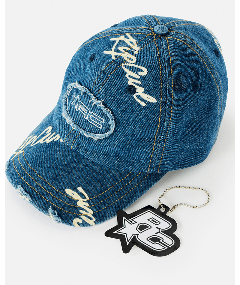 Rip Curl Archive: Script Patch Cap in DENIM BLUE