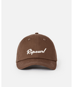 Rip Curl 3d Script Cap in CHOCOLATE