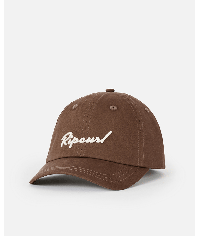 Rip Curl 3d Script Cap in CHOCOLATE