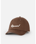 Rip Curl 3d Script Cap in CHOCOLATE