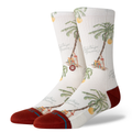 Stance GREETINGS FROM CREW SOCKS in CANVAS
