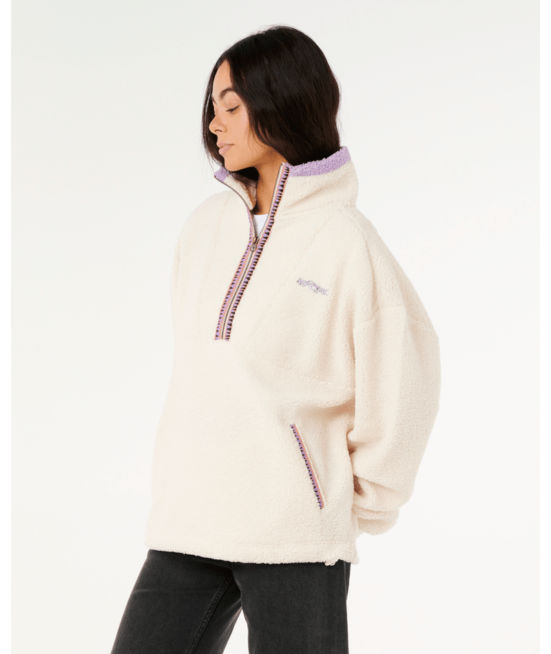 Rip Curl Neon Isles Retro Polar Fleece in LILY