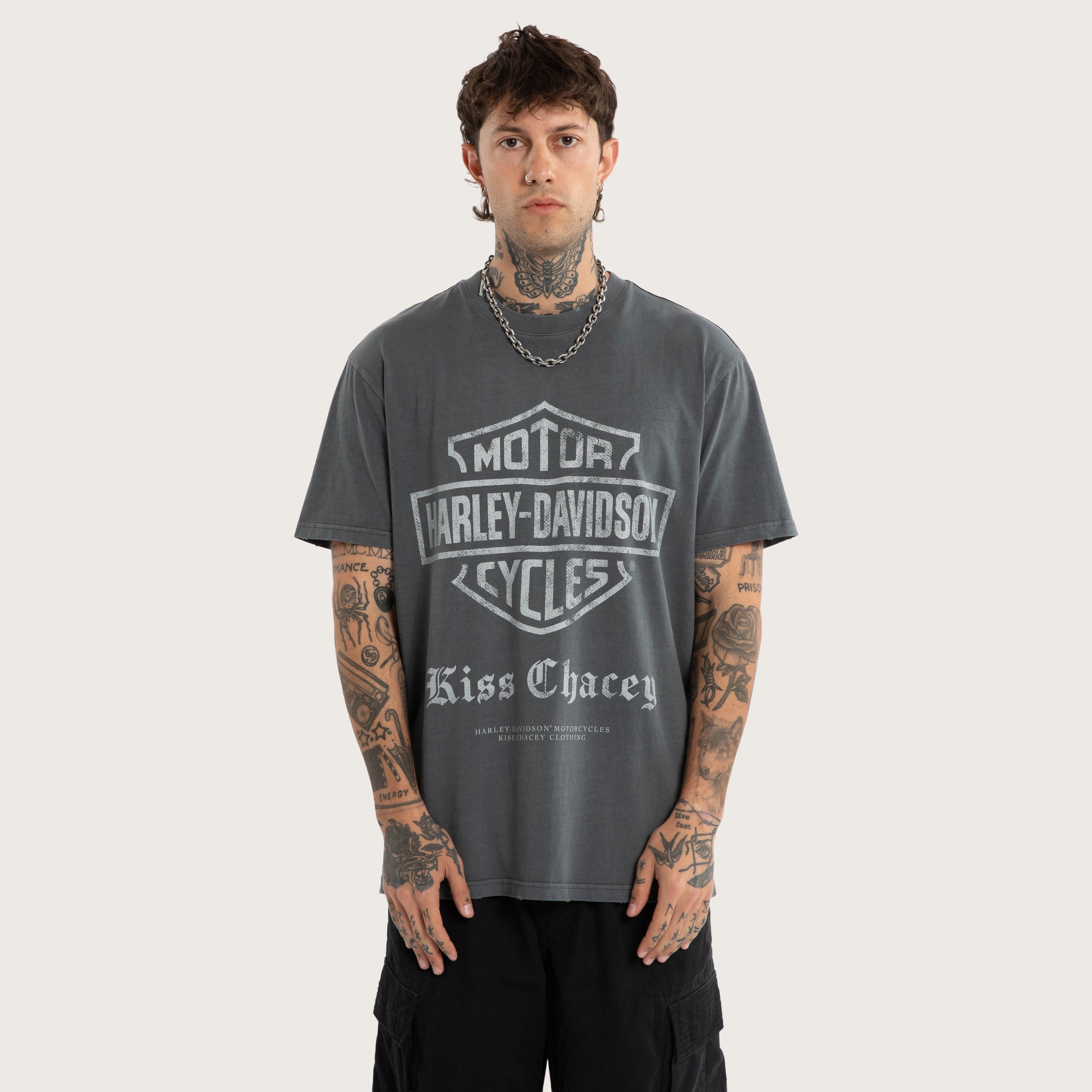 Kiss Chacey Downshift Relaxed Tee in Pigment Turbulence