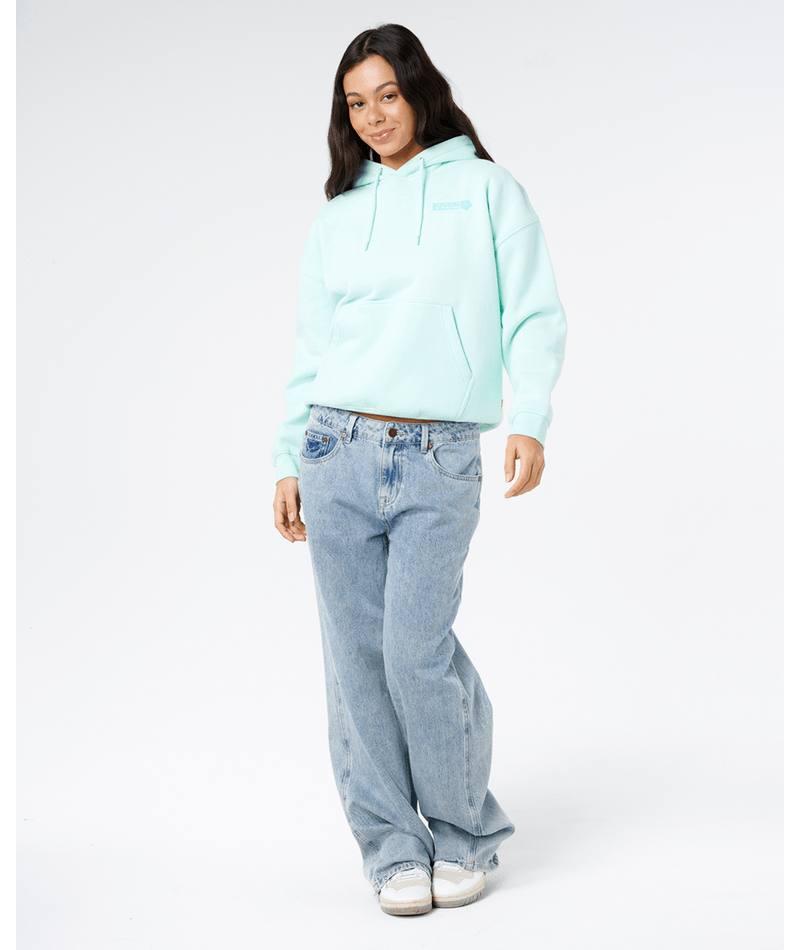 Rip Curl Surf Puff Heritage Hood P/P in LIGHT BLUE