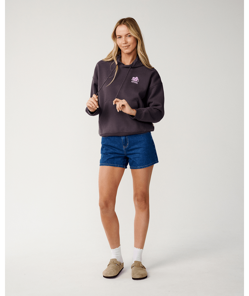 Rip Curl Surf Puff Heritage Hood P/P in NINE IRON