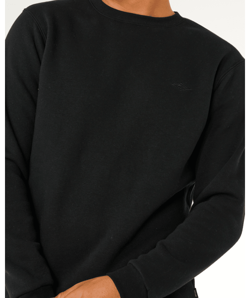 Rip Curl Classic Surf Crew in BLACK