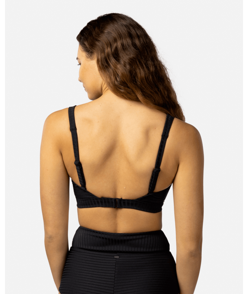 Rip Curl Premium Surf D-Dd Crop in BLACK