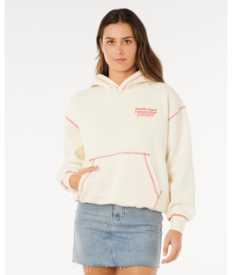 Rip Curl Pacific Oversized Hood in BONE