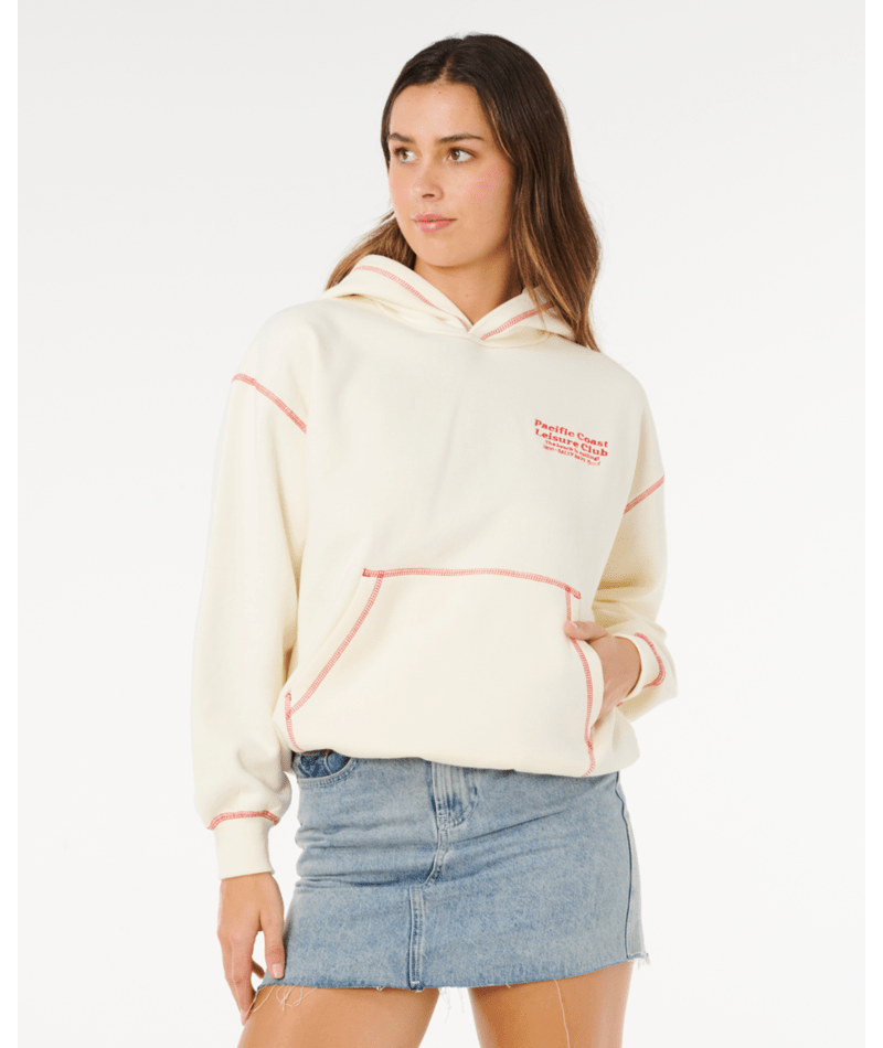 Rip Curl Pacific Oversized Hood in BONE