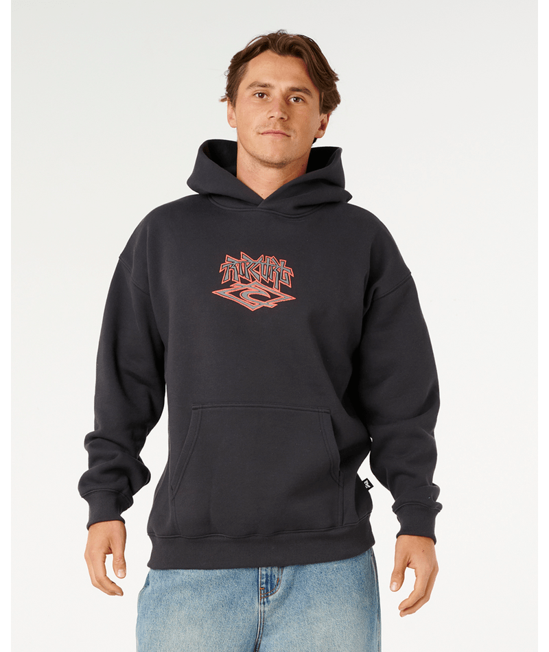 Rip Curl Liquid Trips Hood in WASHED BLACK
