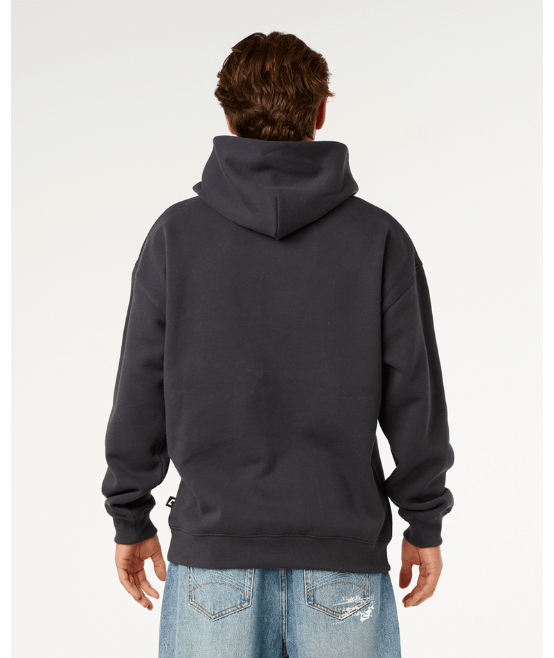 Rip Curl Liquid Trips Hood in WASHED BLACK
