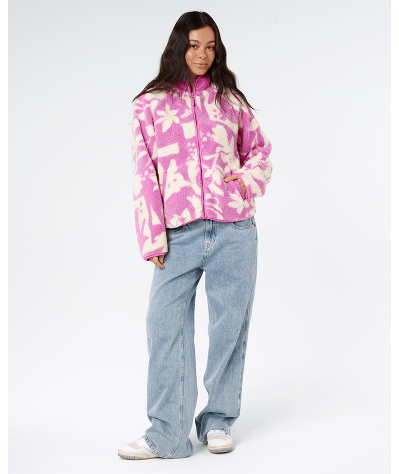 Rip Curl Catalina Islands Zt Polar Flee in PINK