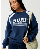 Rip Curl Retro Swell Oversized Crew in NAVY
