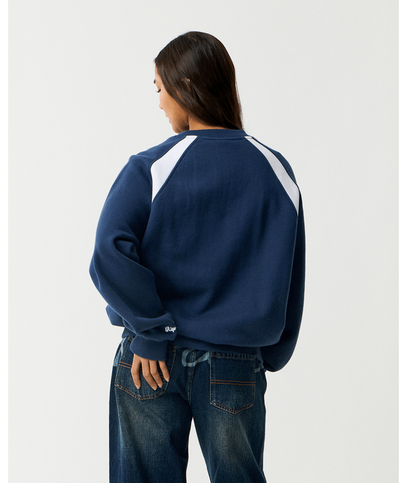 Rip Curl Retro Swell Oversized Crew in NAVY