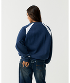 Rip Curl Retro Swell Oversized Crew in NAVY