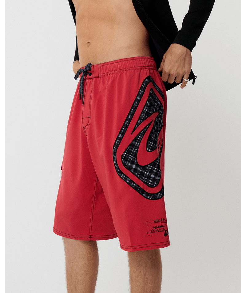 Rip Curl Archive Blasted 22 Volley in RED