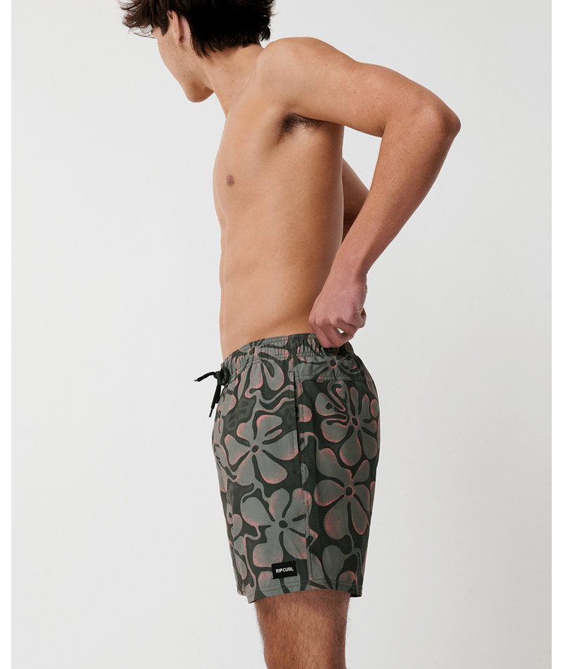 Rip Curl Sessions 18 Volley in CACTUS GREEN