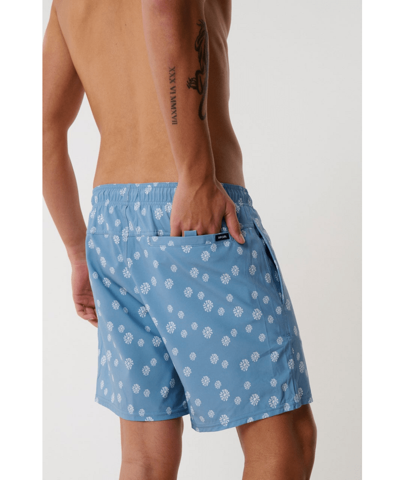 Rip Curl Sessions 16" Volley in Faded Denim