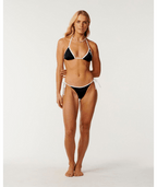 Rip Curl Surf Puff Cheeky in White/Black