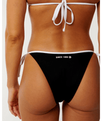 Rip Curl Surf Puff Cheeky in White/Black