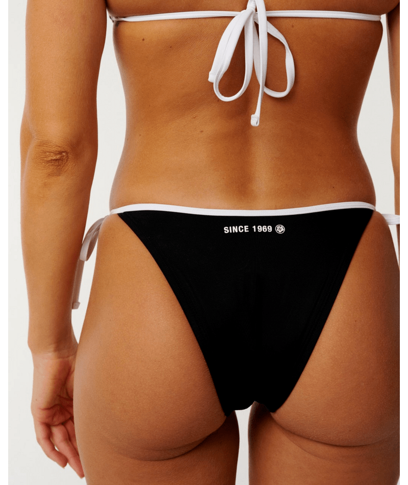 Rip Curl Surf Puff Cheeky in White/Black