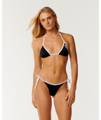 Rip Curl Surf Puff Cheeky in White/Black
