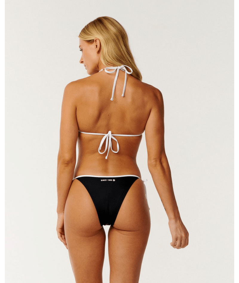Rip Curl Surf Puff Cheeky in White/Black