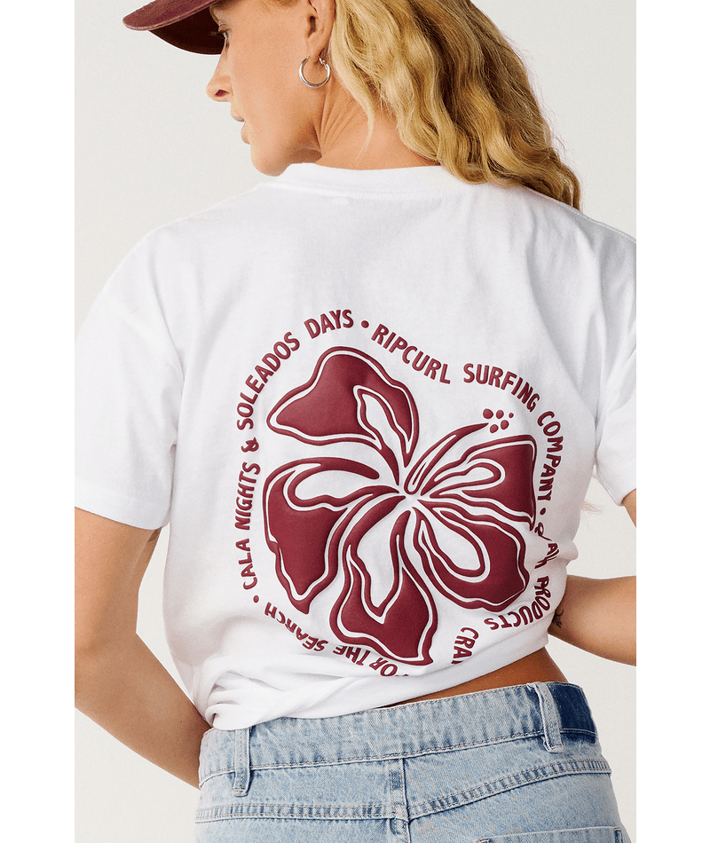Rip Curl Surf Puff Party Pack Relaxed in WHITE