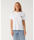 Rip Curl Surf Puff Party Pack Relaxed in WHITE