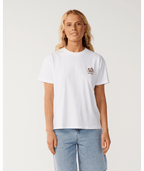 Rip Curl Surf Puff Party Pack Relaxed in WHITE