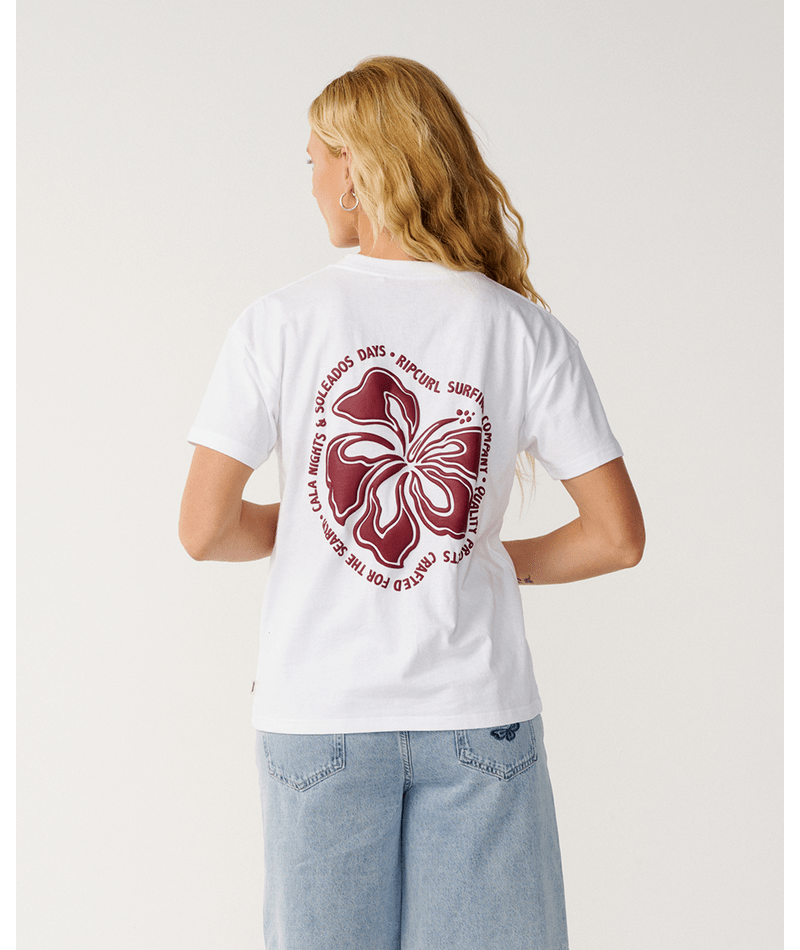 Rip Curl Surf Puff Party Pack Relaxed in WHITE